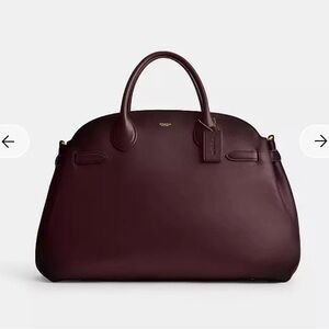 Coach Dark Burgundy Empire Carryall